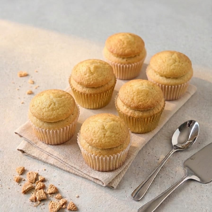 Cupcakes de vainilla (x4)